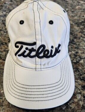 White Titleist Golf Hat
